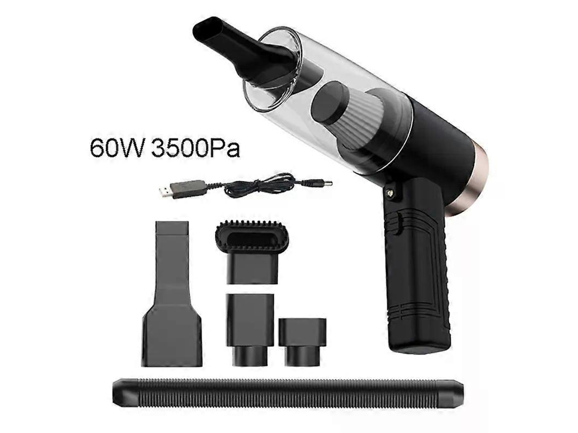 Aspirador De Pó Portátil Sem Fio Recarregável Usb 6000pa 120w Para Carro, Suv, Caminhão, Casa, Escritório, Pelos De Animais Aquaforge