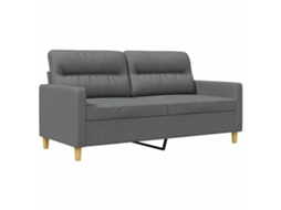 2-seater Sofa, 2-seater Sofas Vidaxl Cinzeto Tecido (n/a)