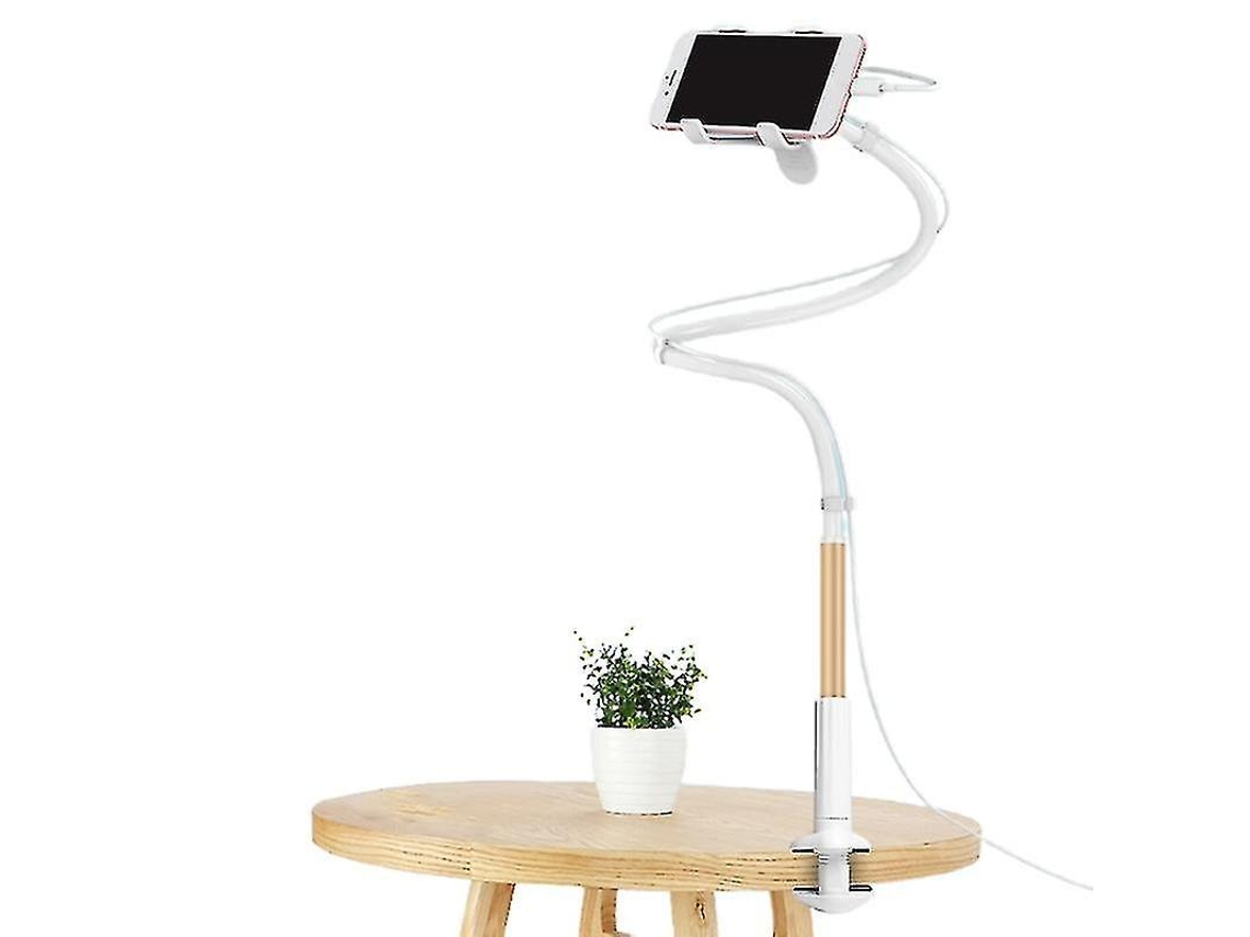 Suporte Flexível De Braço Longo Tipo Pescoço De Ganso Para Celular E Mesa