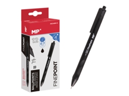 Pack 12 Canetas Tinta Óleo 0,7 Mm Preto