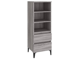 Highboard, Highboards Vidaxl Cinzeto Madeira Processada (n/a)