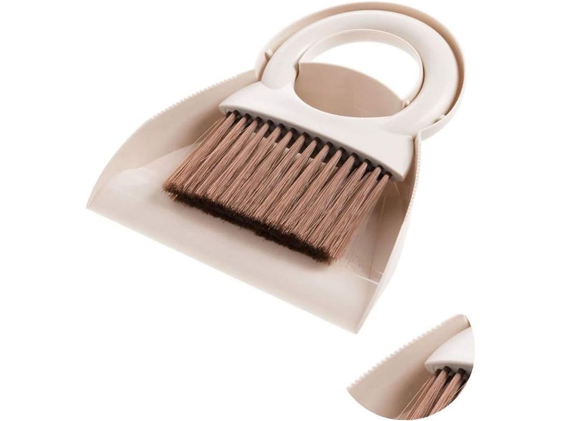 Conjunto de Peneira e Pincel Mini Branco S/MARCA