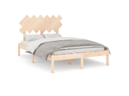 Estrutura de Cama Pequena Casal MAISON EXCLUSIVE em Pinho Maciço 120x190 cm