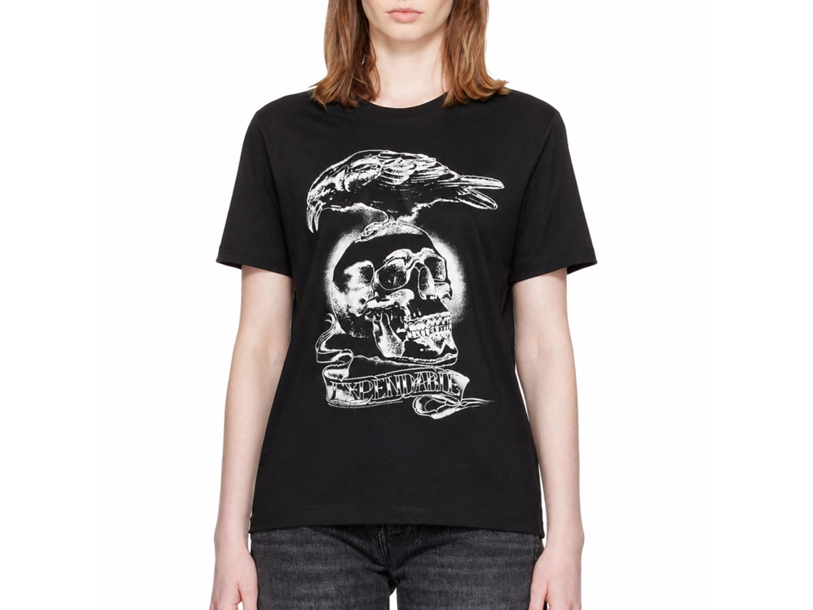 Rockinstone Expendables Tattoo Black Adult T-shirt Size:m