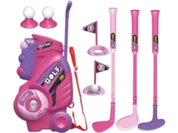 Golfe Para Conjunto De Tacos De Golfe Portátil Brinquedo Educativo Para Natal, Aniversário, Casa Gokoco