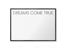 Magnetic Wall Board Dreams Come True For The Office Espelharte (70x50 Cm)