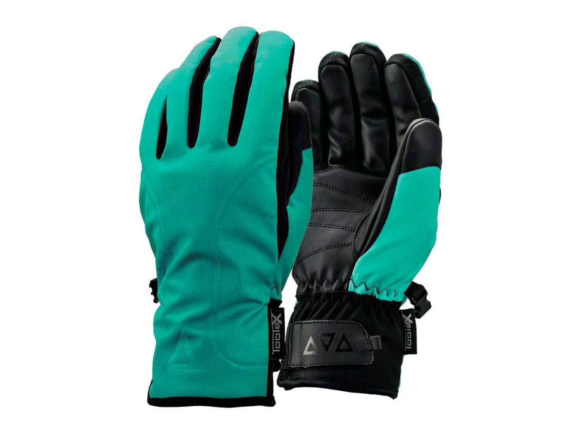 Luvas para Mulher MATT Valerie Tootex Verde para Esqui (L)