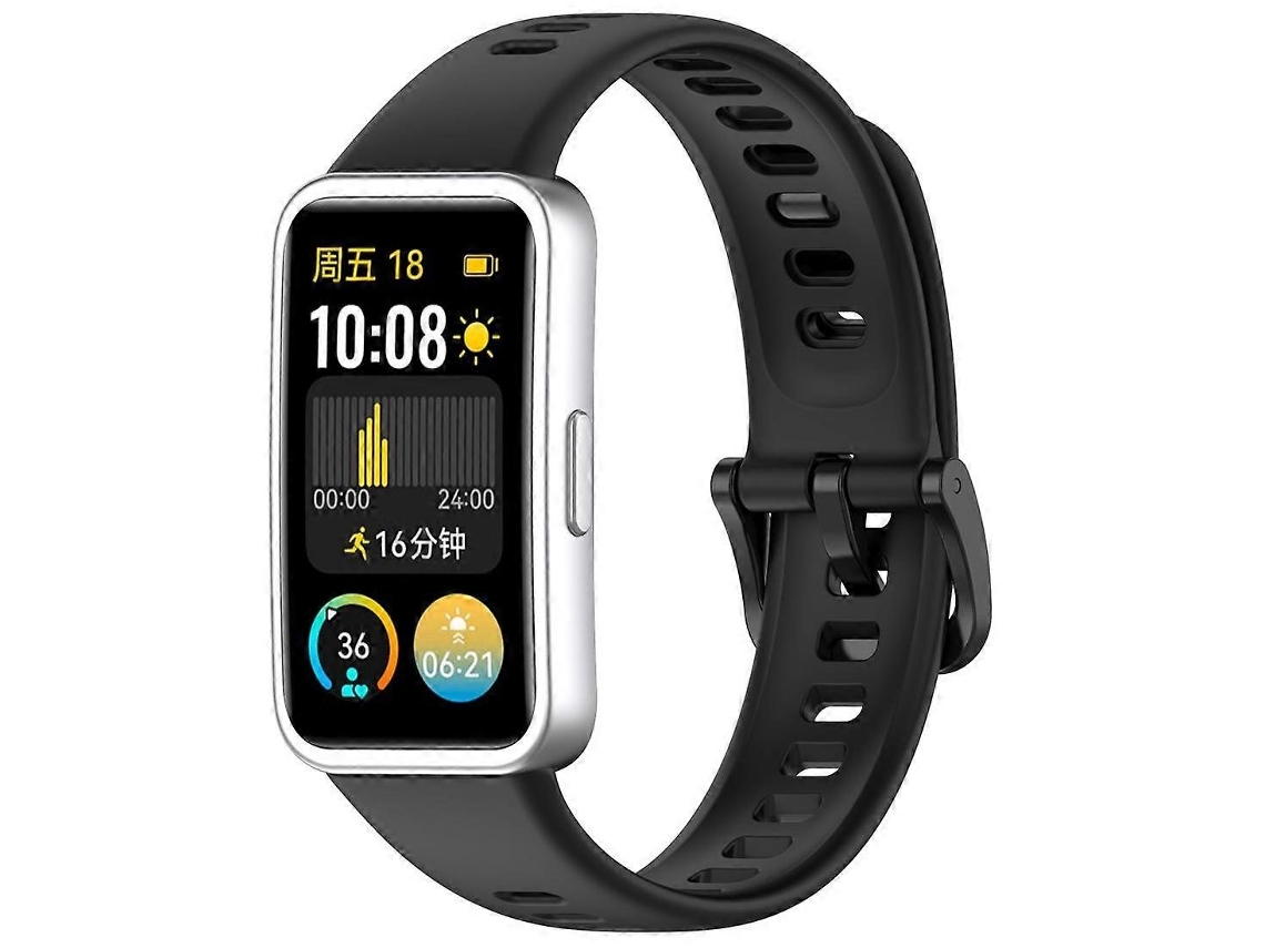 Pulseira De Silicone Brilhante Com Botão De Unha Xdfind Para Huawei Band 10 / 9 / 8