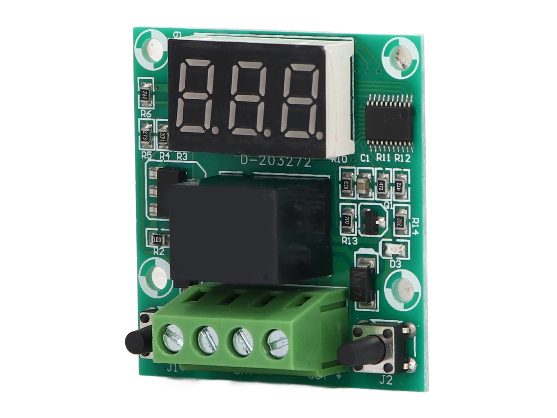 Módulo Protetor de Baixa Tensão Digital com Tela LED e Placa de Proteção contra Subtensão 12V 20A com S/MARCA