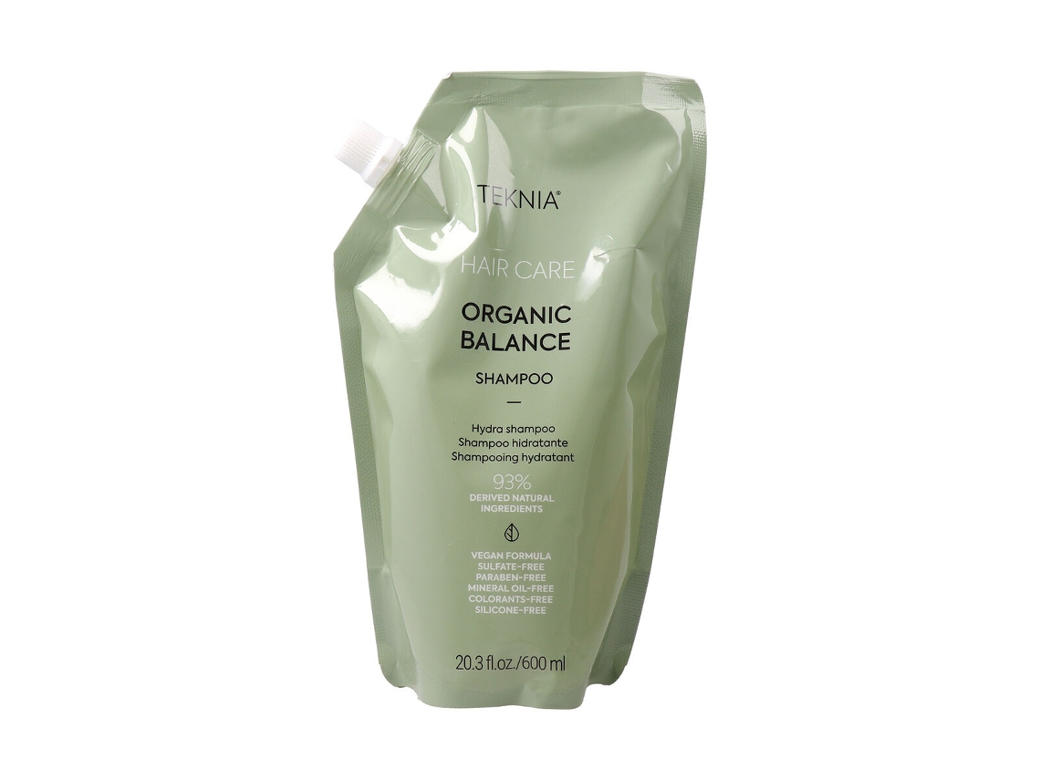 Champô Lakmé Teknia Hair Care Organic Balance Refill 600 ml