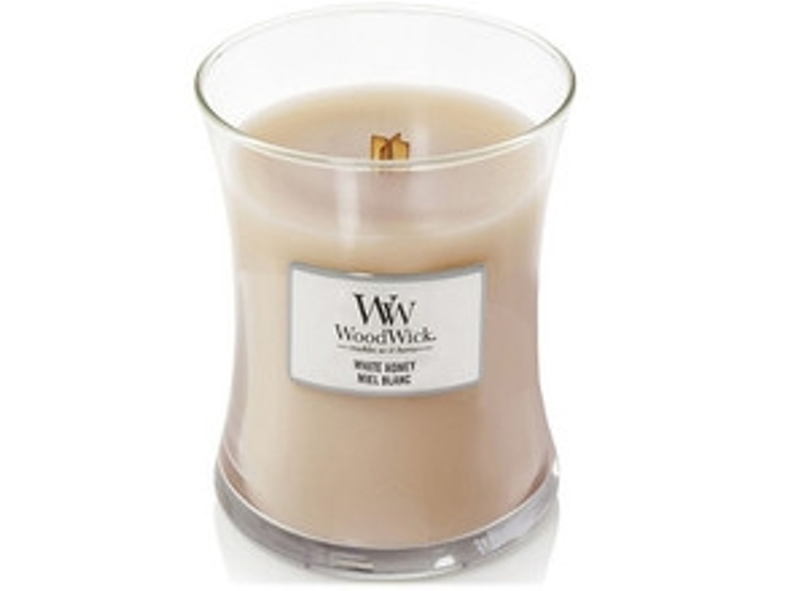 WOODWICK White Honey Vase Scented Candle 275.0G