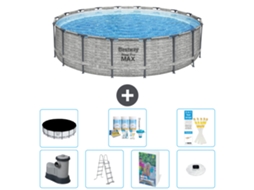 Bestway Piscina Bestway Steel Pro Max Redonda - 549x122 Cm - 8-peças S576