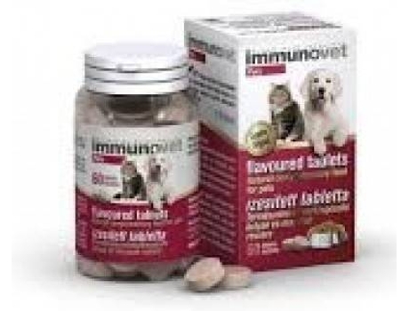 Complemento Alimentar para Gatos  Immunovet (100 Comprimidos)