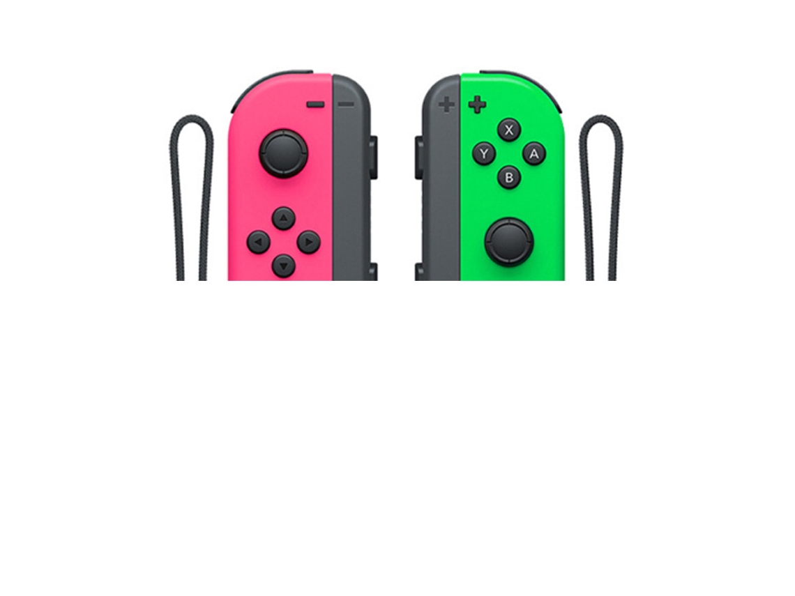 Controle com interruptor, controles esquerdo e direito, design Bluetooth clássico em rosa e verde YUNZII (acompanha um par de pulseiras)