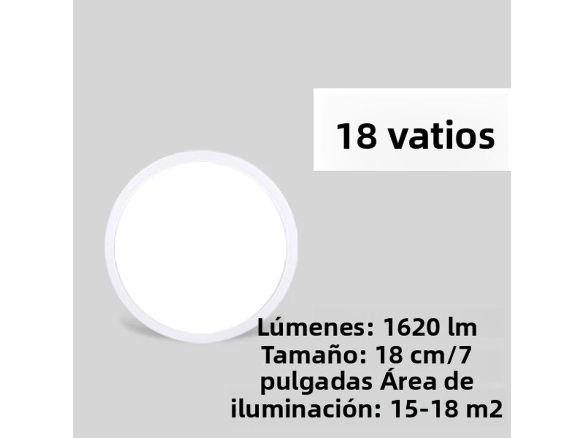 Painel Decorativo de Led Ultrafino de 2,2 Cm para Teto, Econômico e Sem Cintilação. MDUG (luz Fria de 18 W)
