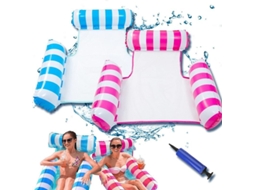 Hamac flutuante para piscina, 2 unidades, 4 em 1, inflável, portátil NOVA LINE