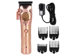 2026 cortadora de Cabelo Elétrica Recarregável Rosa Ouro Máquina de Corte de Cabelo Trimmer Elétrico