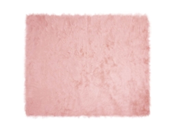 Conjunto 1 Tapete Vidaxl Rosa Poliéster (200 X 280 Cm)