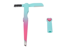 Trimmer De Sobrancelhas 3 Em 1 De Aço Inoxidável Multifuncional Para Mulheres