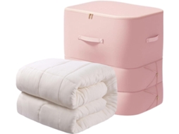 Sacos para Guardar Cobertores Armazenamento de Roupas Autocompressível Amplo Espaço Embaixo da Cama, CHABERLU