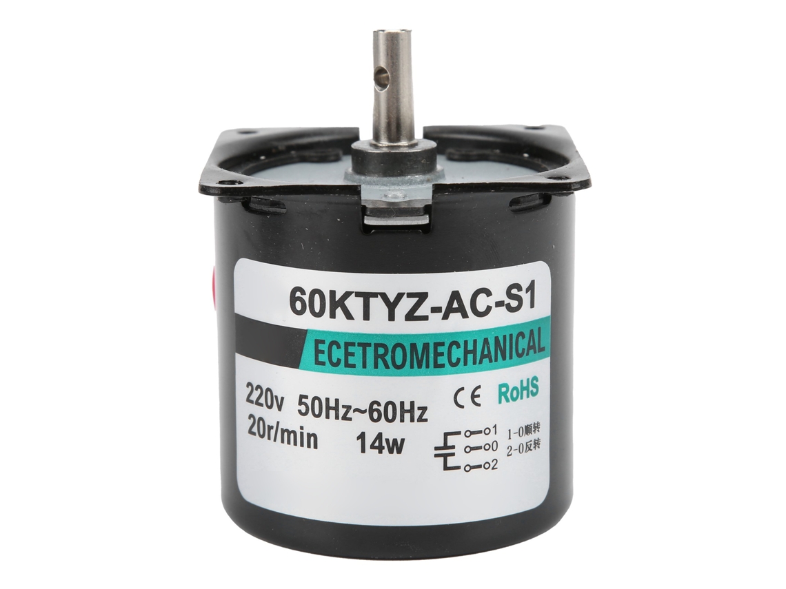 Motor Síncrono Ca 14w 20rpm S/MARCA