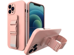 Capa Apple iPhone Xs Max LANYARD Lisa (Rosa)