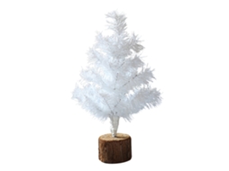 Árvore De Natal Pequena Branca Laxiscreed De 30cm Para Decoração Natalícia Elegante