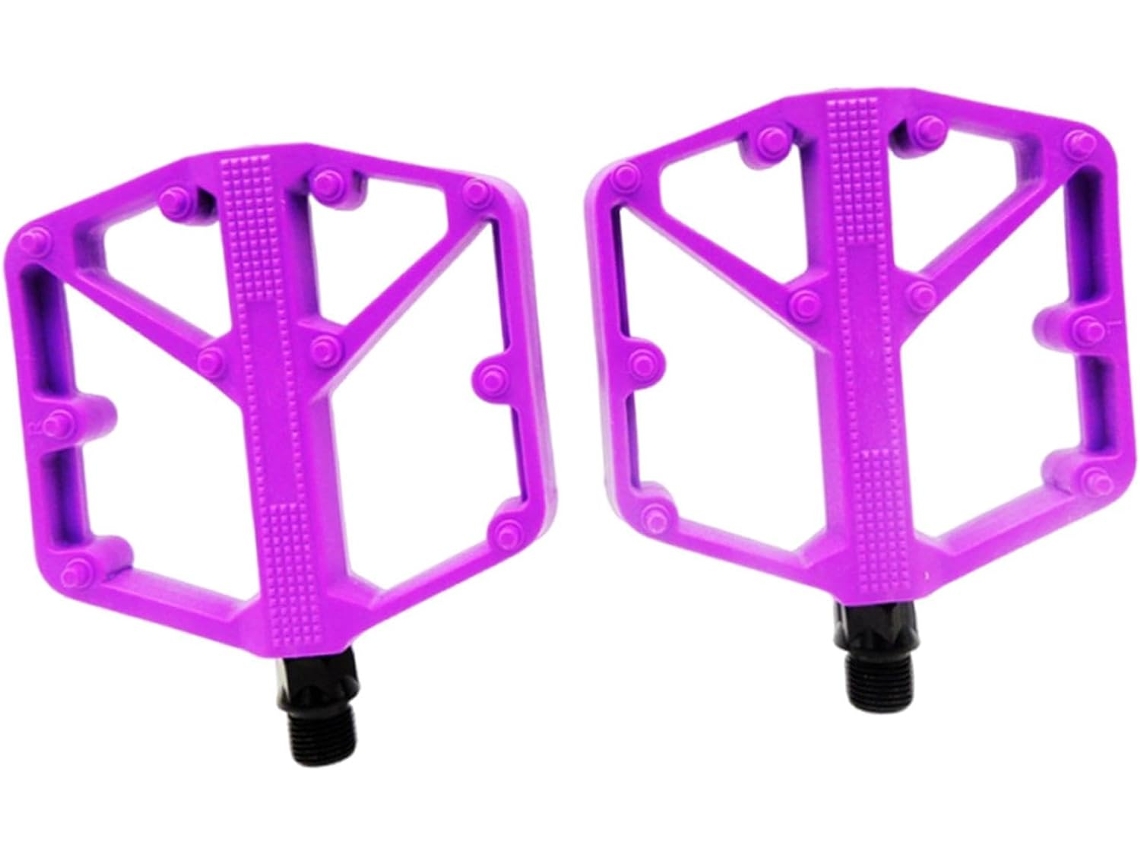 Pedais HARILLA Leves e Antiderrapantes de Nylon para Mountain Bike