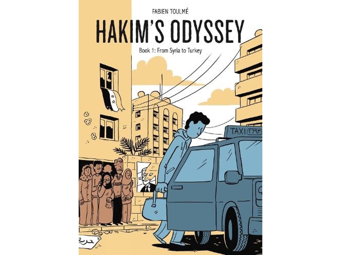 Livro Hakims Odyssey de Fabien Toulmé (Inglês - Capa Dura)