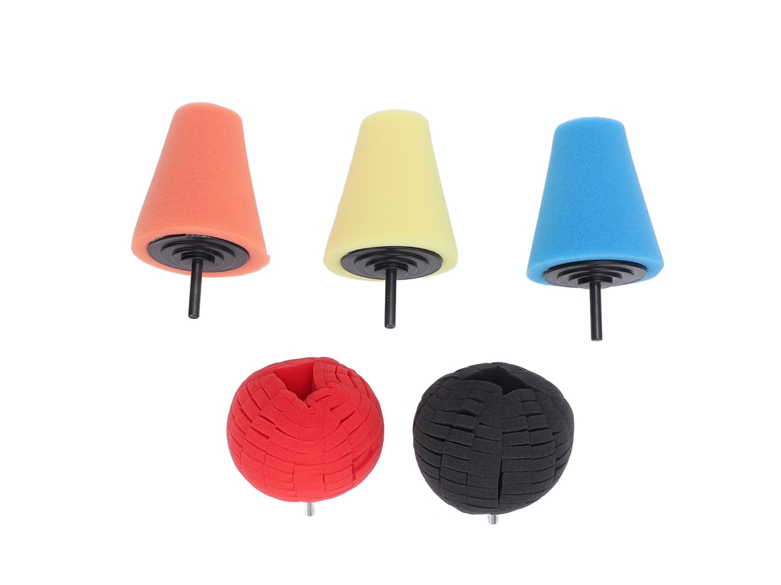 Laxiscreed Kit De Espuma De 4 Polegadas Para Polimento E Ceras, Ideal Para Rodas E Superfícies
