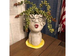 Laxiscreed Ornamentos De Flores Em Resina Para Vasos E Decoração De Jardim Elegante