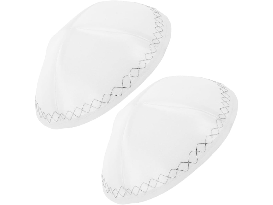 Conjunto De 2 Kipás Brancas Para Homens E Adolescentes, Solidéu Judaico Tradicional