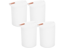 Conjunto De 4 Filtros De Esponja De Reposição Para Aspirador De Pó, Espuma Branca, 94 Cm (37 Polegad Gokoco