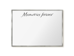 Magnetic Board Memories Forever For The Living Room Espelharte (100x70 Cm)