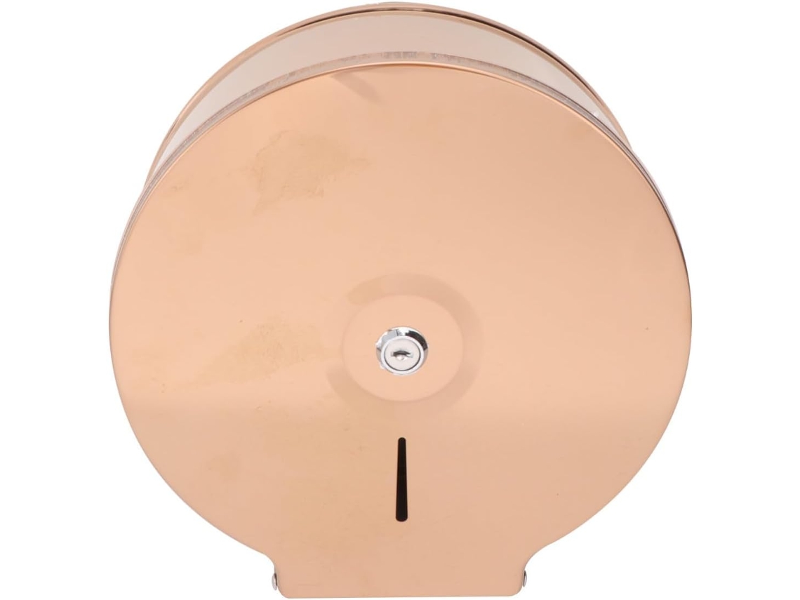 Porta Papel Higiênico Labrimp Em Aço Inoxidável, Dourado, Fácil De Instalar, Seco E Limpo, Ideal Para Hotéis