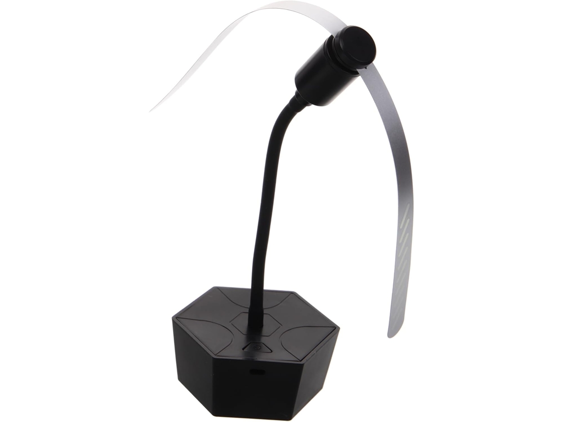 Ventilador De Mesa Compacto E Portátil, Estilo Vaso De Flores, Para Uso Interno E Externo. Ventilador De Mesa Compacto E Portátil, Esti Gokoco