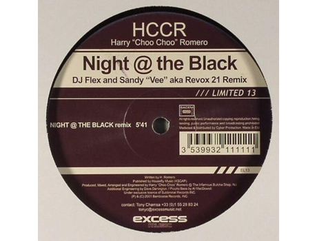 Vinil Night The Black Dj Flex And Sandy Vee Aka Revox 21 Remix Executive Limited