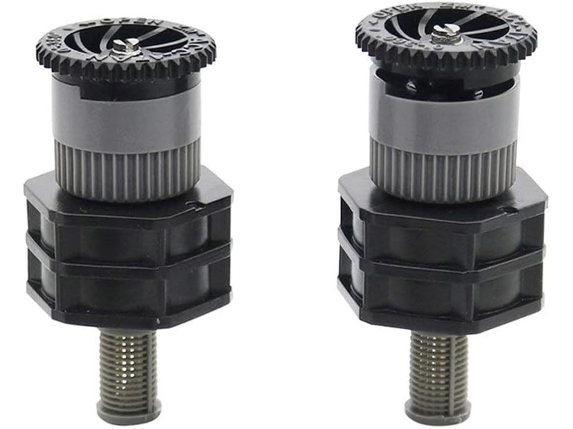 Conjunto de 2 aspersores de plástico 1/2" com microatomização | S/MARCA