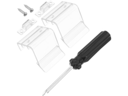 2-travas De Porta Plástico Portas Deslizantes Rv, Uso Versátil Com Fusos, Adequadas Viagens Ao Ar Livre
