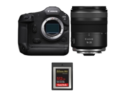 Eos R1 + Rf 16 28mm F/2.8 Is Stm + 1 Sandisk 512gb Extreme Pro Cfexpress Type B + Ebook “20 Dicas para Fotos Que Impressionam” CANON