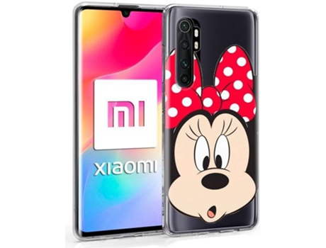 Capa Xiaomi Mi Note 10 Lite DISNEY Minnie Transparente