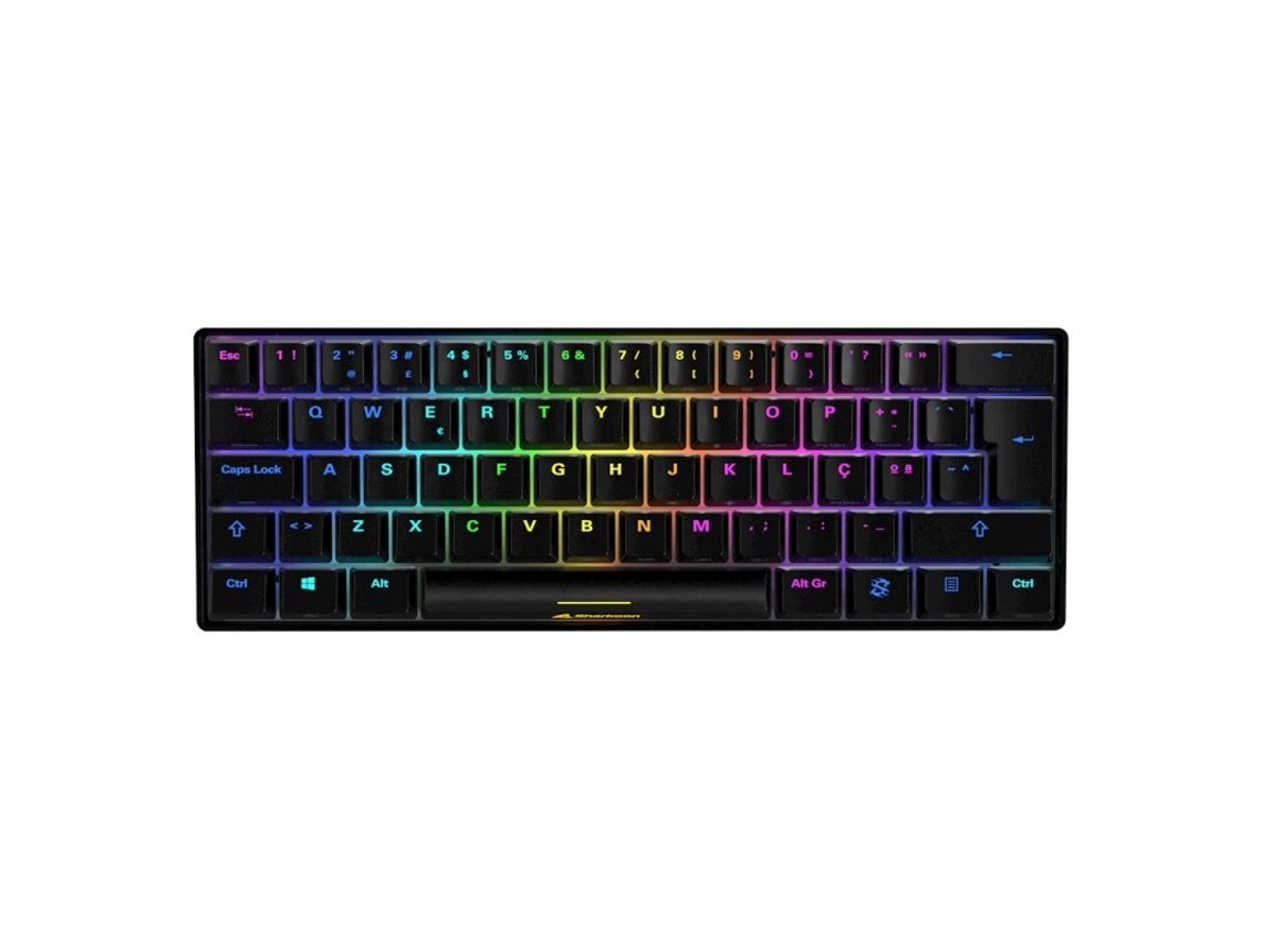 Sharkoon Sgk50 S4 Teclado Usb Jogo Qwerty Espanhol Preto 4044951033935vayotoy