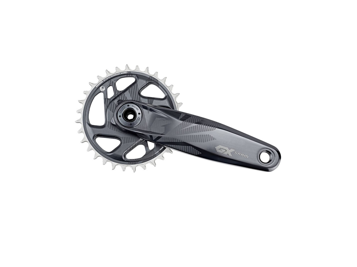 Pedaleira de Eixo Passante SRAM SRAM Gx Lunar Eagle Boost