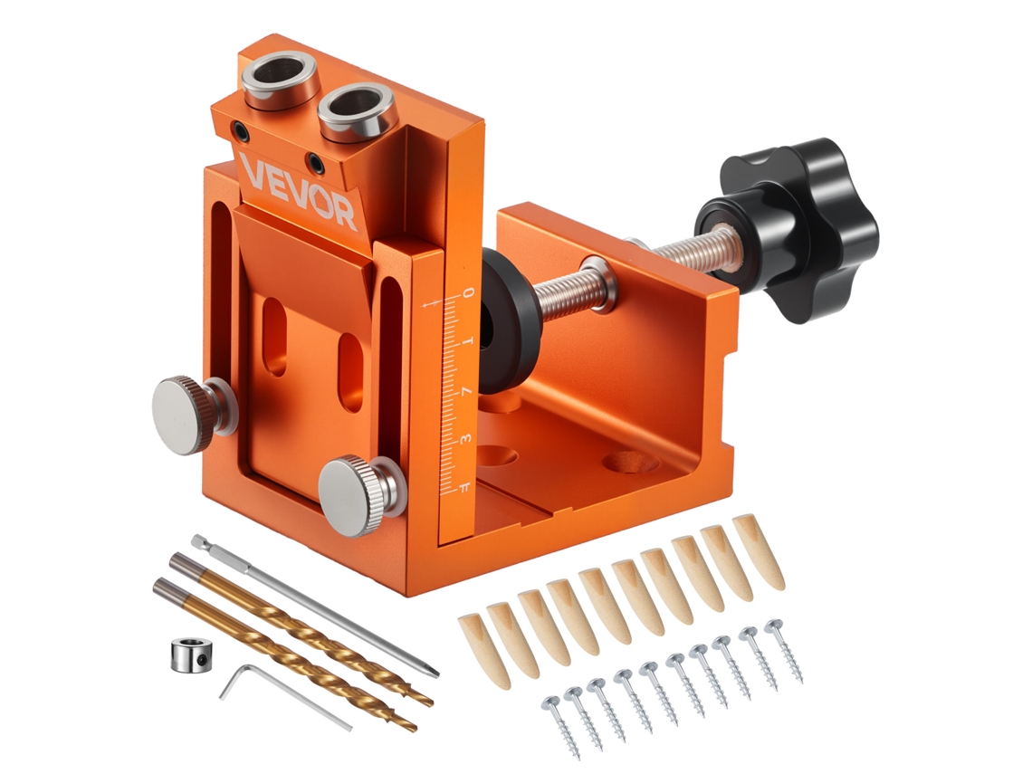 Kit De Gabaritos Para Furos Ocultos De 12 A 48 Mm Para Carpintaria Vevor