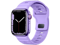 Bracelete Para Apple Watch 38/40/41/42mm Roxo Cuich