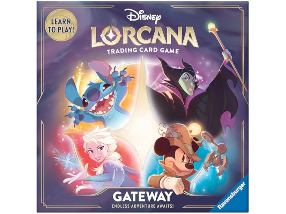 Ravensburger Disney Lorcana TCG B0CSZ553 Novo (Não Lacrado) (Versão em Inglês)