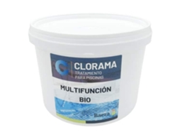 Clorama Bio Trichlor 200g Clarificante Antialgas Multifuncional para Piscinas - 25 Kg