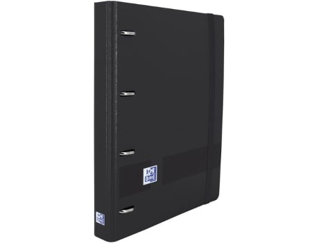 Livro C/5 Carpebloc A5 4 Anillas 25mm Con Recambio Dots Tapas Polyfoam Color Negro De Desconocido (espanhol)