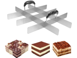 Cortador De Bolo Quadrado Em Aço Inoxidável Com Cabo, Utensílio De Confeitaria Para Pudim, Arroz, Restaurante, Casa