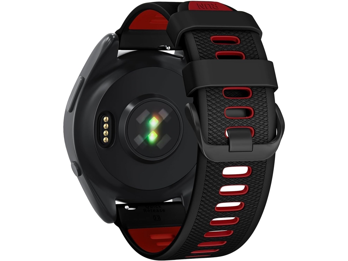 Pulseira Silicone 22mm liberação rápida para Garmin GOKOCO